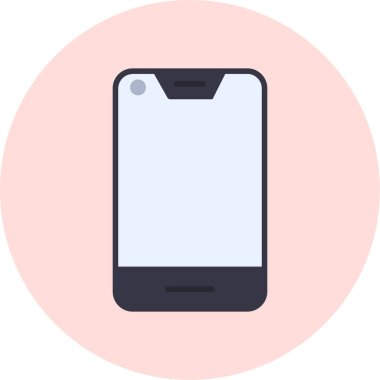 Cep telefonu. Basit resimleme