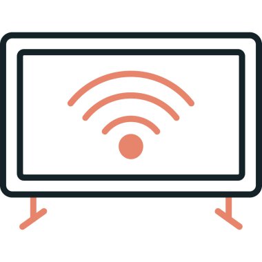 wifi simgesi vektör illüstrasyonu