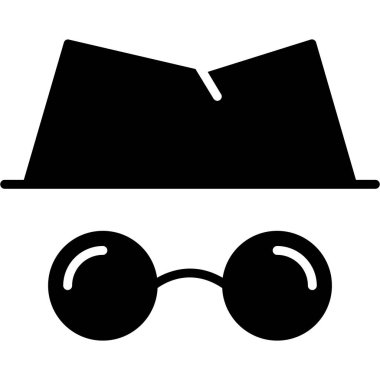 gözlük vektör çizim