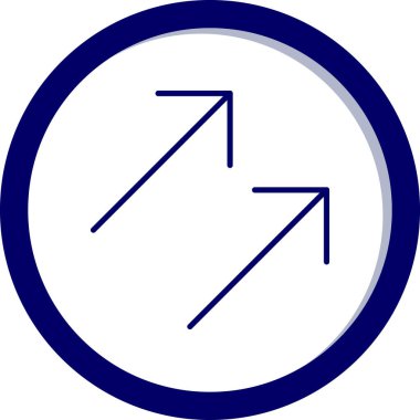 Ok. Web simgesi basit tasarım