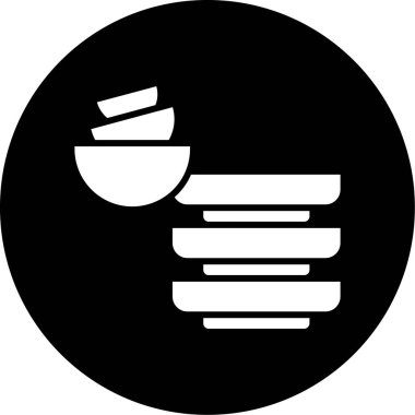 Gıda simgesinin vektör illüstrasyonu