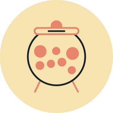 Gıda simgesinin vektör illüstrasyonu