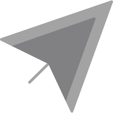 ok yönü yön simgesi tam biçimli