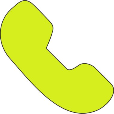 - Telefon. Web simgesi basit tasarım