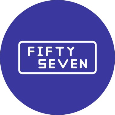 Modern simgenin vektör illüstrasyonu