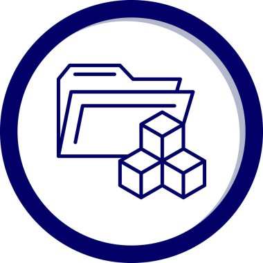 seo modern simgesinin vektör illüstrasyonu