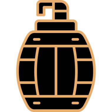 Varil simgesi, basit tarzı