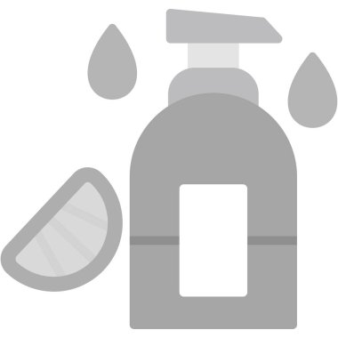 Duş. Web simgesi basit illüstrasyon