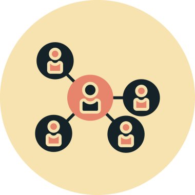 Vektör illüstrasyonu, simge ögesi arkaplanı