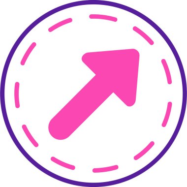 Ok simgesi simgesi tasarımı