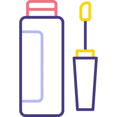 Şişe. Web simgesi basit illüstrasyon