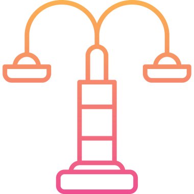 Modern simgenin vektör illüstrasyonu