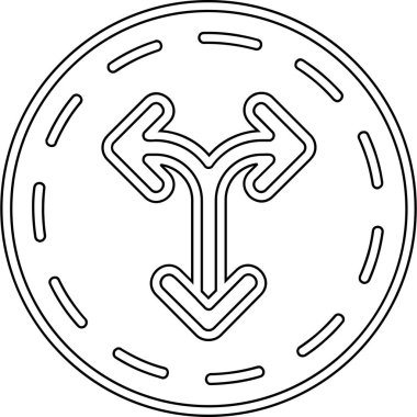 Çizgi film simgesinin vektör çizimi