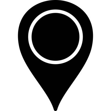 Konum İşaretleyici vektör simgesi