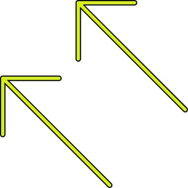 oklar vektör çizim