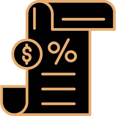 İndirim. Web simgesi basit illüstrasyon