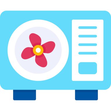 çiçek simgesi vektör illüstrasyonu