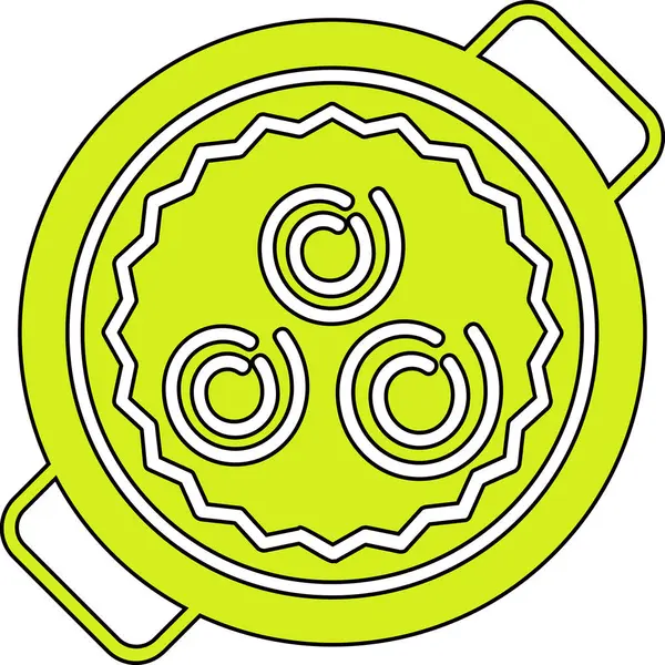 Çizgi film yiyeceklerinin vektör çizimi