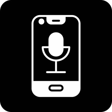 akıllı telefon simgesi vektör illüstrasyonu