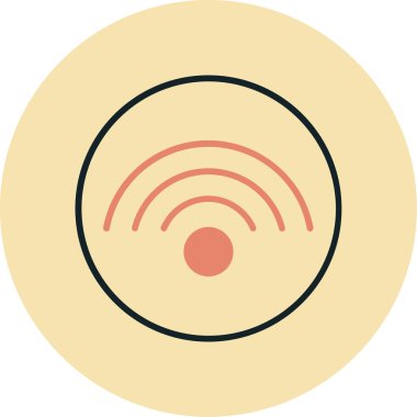 Müzik simgesinin vektör illüstrasyonu