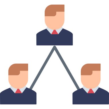 iş simgesi vektör illüstrasyonu