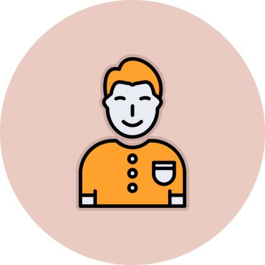 Kahve fincanı simgesinin vektör çizimi