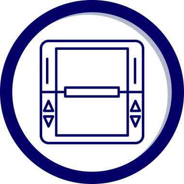 Modern b 'nin vektör illüstrasyonu eksik simgesi