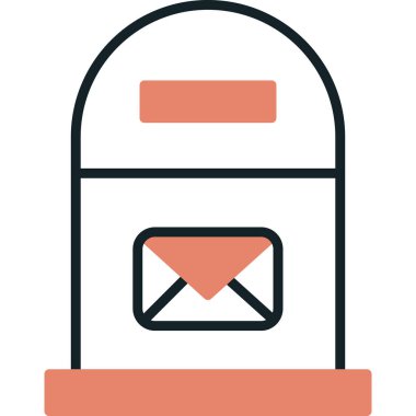 E- posta simgesi vektör illüstrasyonu