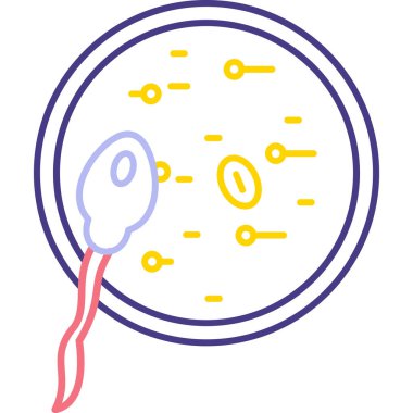 Çizgi film simgesinin vektör çizimi