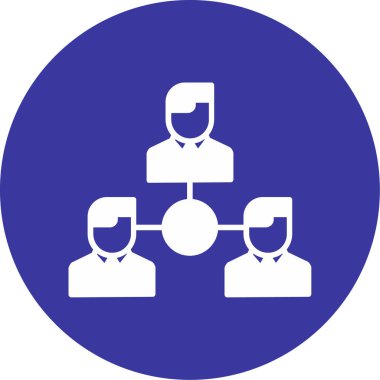 İnsan simgesinin vektör illüstrasyonu