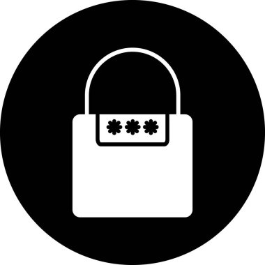 ikon vektör illüstrasyonunu kilitle