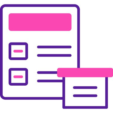 Kitap. Web simgesi basit illüstrasyon