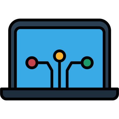 Web vektör renk simgesi