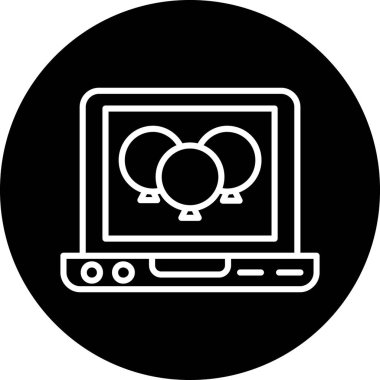 Vektör illüstrasyon simgesi, modern kavram