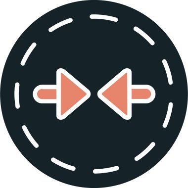 Müzik simgesinin vektör illüstrasyonu