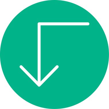 Projeniz için doğru yön ok simgesi