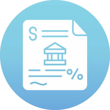 banka simgesi vektör illüstrasyonu