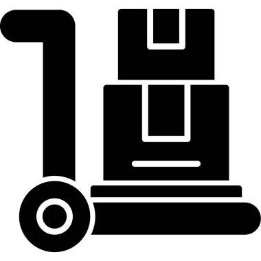 araba simgesi vektör illüstrasyonu