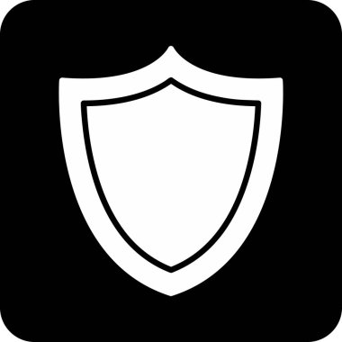 kalkan koruma vektörü simgesi