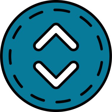 top simgesi, vektör illüstrasyonu