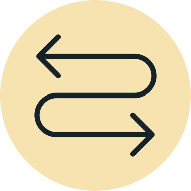 ok simgesi vektör illüstrasyonu