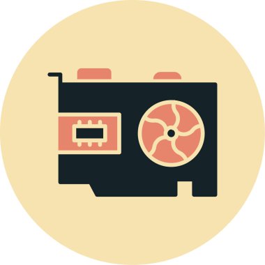 Kamera. Web simgesi basit illüstrasyon