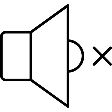 Ses düzeyi simgesini, vektör çizim