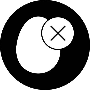 Modern b 'nin vektör illüstrasyonunda müziğin eksik simgesi