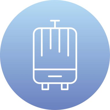 Bagaj simge vektör çizim