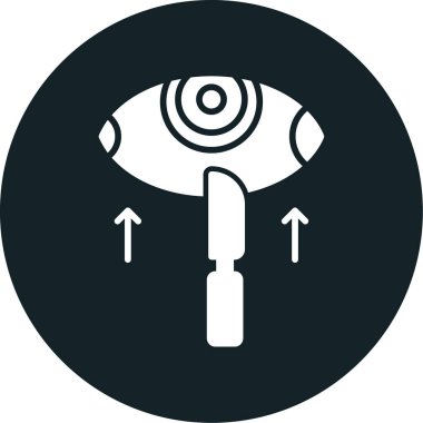 hedef simgesi. Web için hedef vektör simgelerinin basit illüstrasyonu