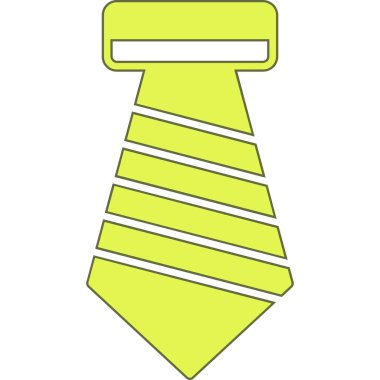 Kravat vektör simgesi tasarım