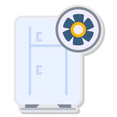 Klima ikonu. vektör illüstrasyonu