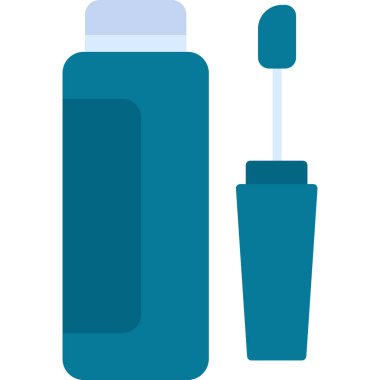 Bir şişe diş macunu vektör çizimi