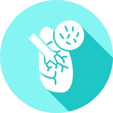 Bir termometre simgesinin vektör çizimi